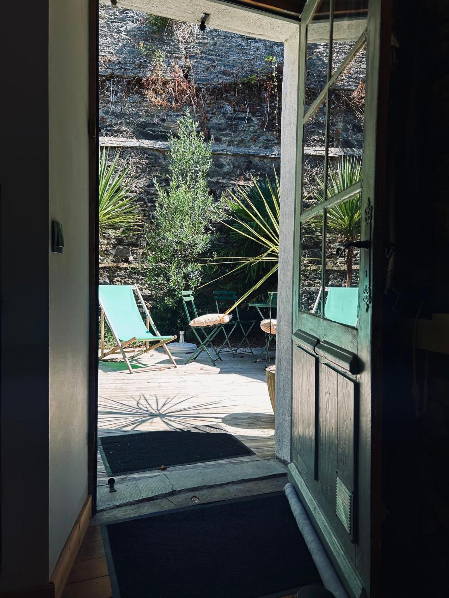La Maison Des Vignes - Terrasse & Balcon Morlaix Exterior foto